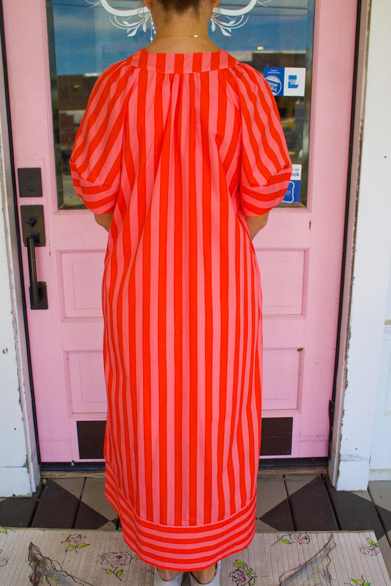 karlie maxi dress Karlie Stripe Smock Maxi Dress Bliss on Brannon