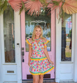 Ring Around The Rosie RicRac Dress. FINAL SALE.