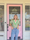 The Lucy Green Abstract Top