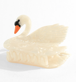 Swan Claw Hair Clip