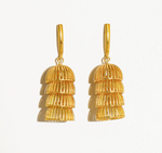Arcadia 18K Gold Vintage Cage Earrings