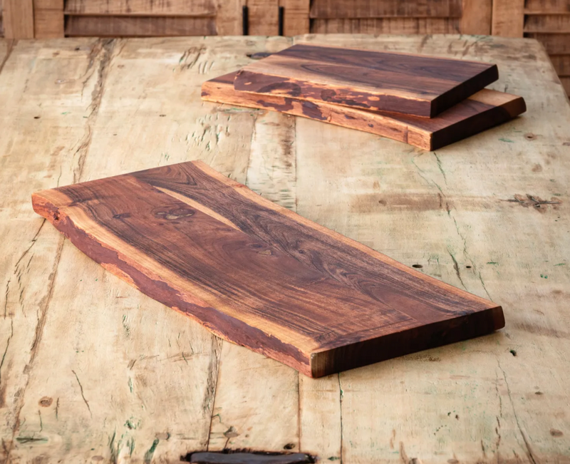 Wooden Live Edge Chopping Board