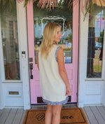 Classy Jackie Dress, Cream.