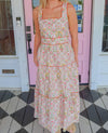 Floral Honeycomb Dress