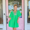 The Lyla Dress, Green. FINAL SALE.