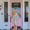 Maddy Multi-Color Striped Romper