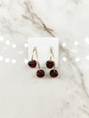 Layered Cherry Earrings