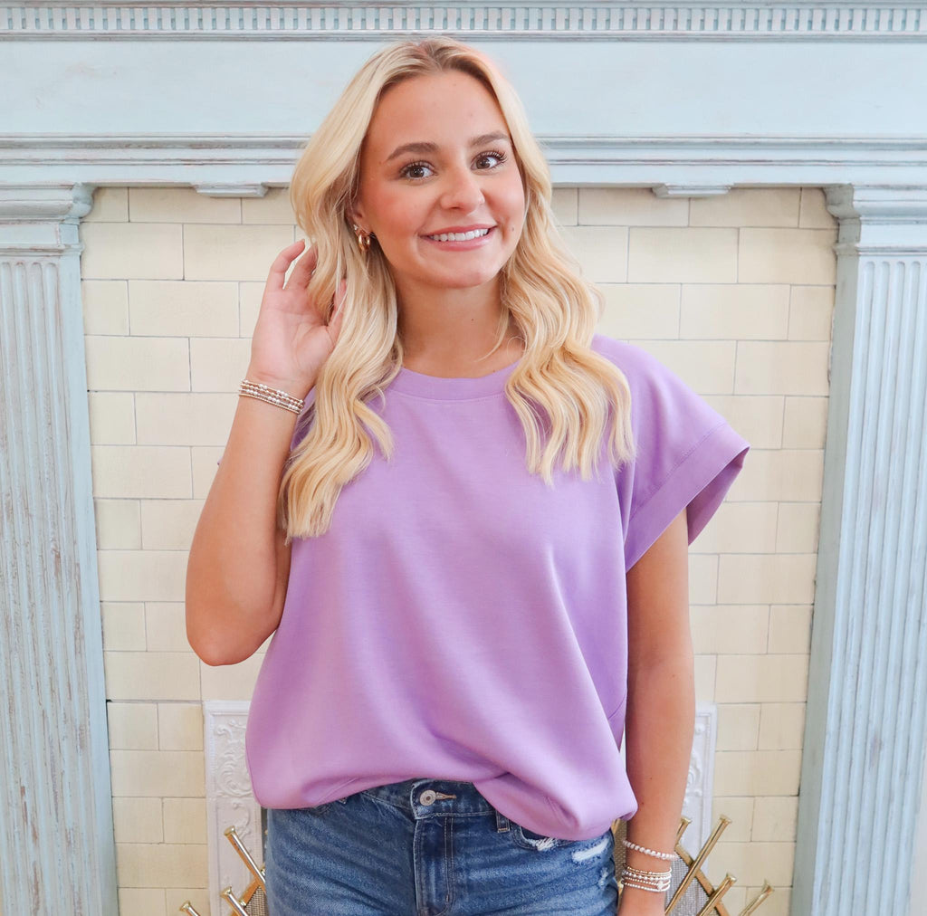 The Jenny Purple Top.