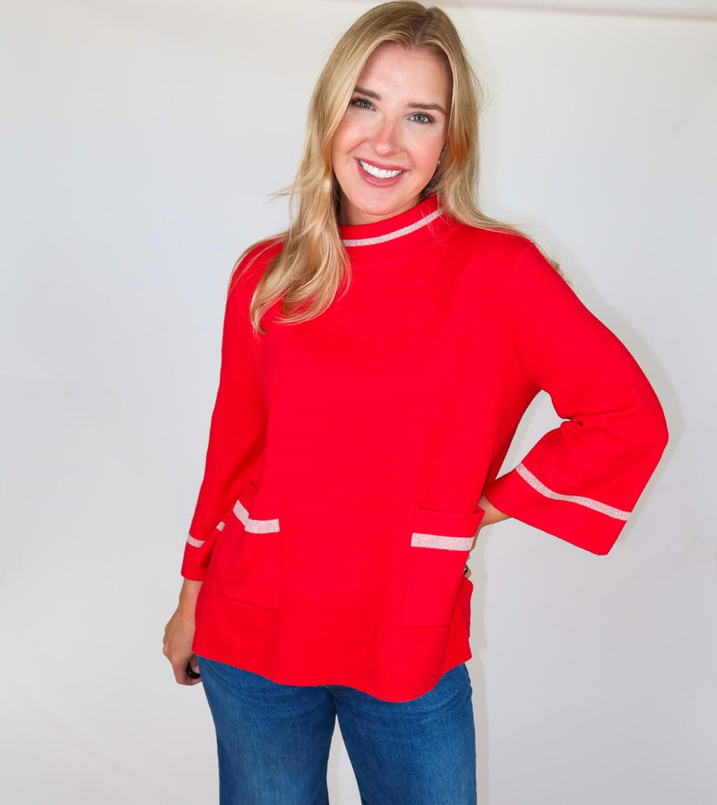 The Lexington Red Sweater