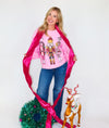 Pink Sequin Nutcracker Sweatshirt