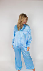 Alix Striped Pajama Bottoms