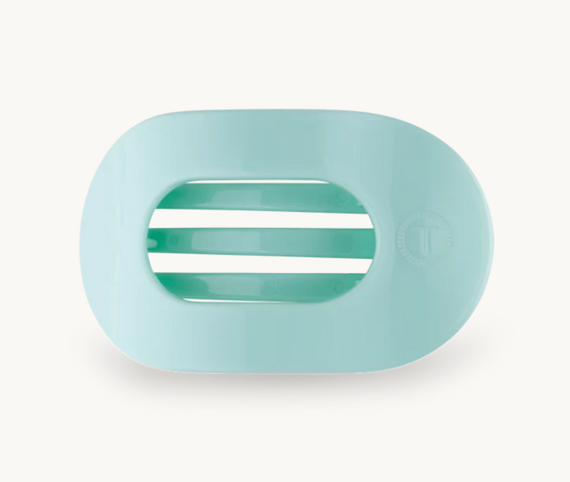 Mint To Be Small Teletie Flat Round Clip