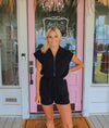 The Haley Romper, Black.