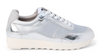 Silver Metro Low-Top Trainer Tennis Shoes