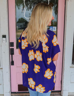 Purple Paw Print Top!