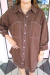 The Isabella Brown Dress