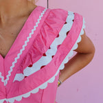 Sweetie Pinky RicRac Dress