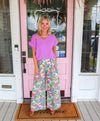 Karlie Palm Pants W Pockets! FINAL SALE.