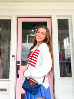 Navy Mini Crossbody Bag