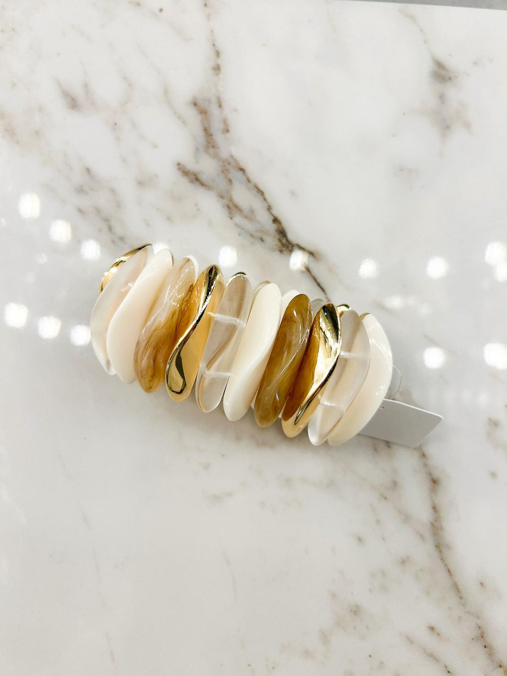 Wide Organic Bracelet