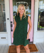 Francie Forest Leopard Dress