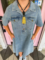 Trapezoid Gold Fleck Layered Necklace