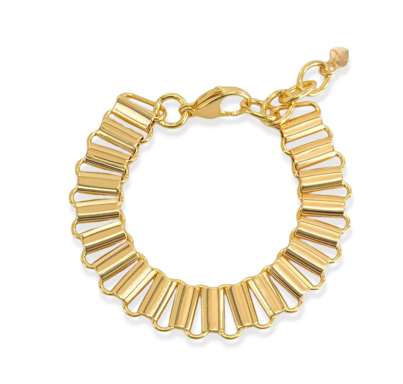 Gold Chain Watch Bracelet