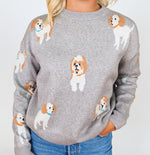 Dog Knit Sweater, THML.