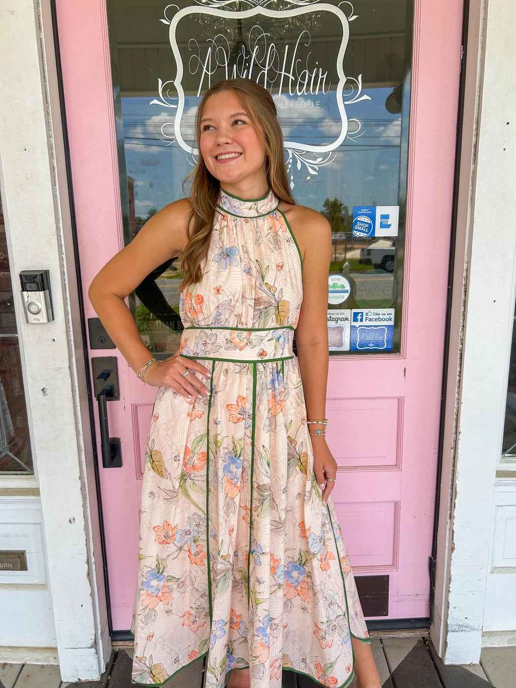 The Blanchie Blush Dress