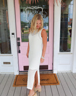 The Ashley Cream Knit Dress. FINAL SALE.