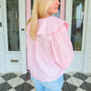 Baby Pink Blanche Top