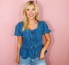 The Darcy Denim Top