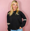 ShowStopper Black Scuba Sweatshirt