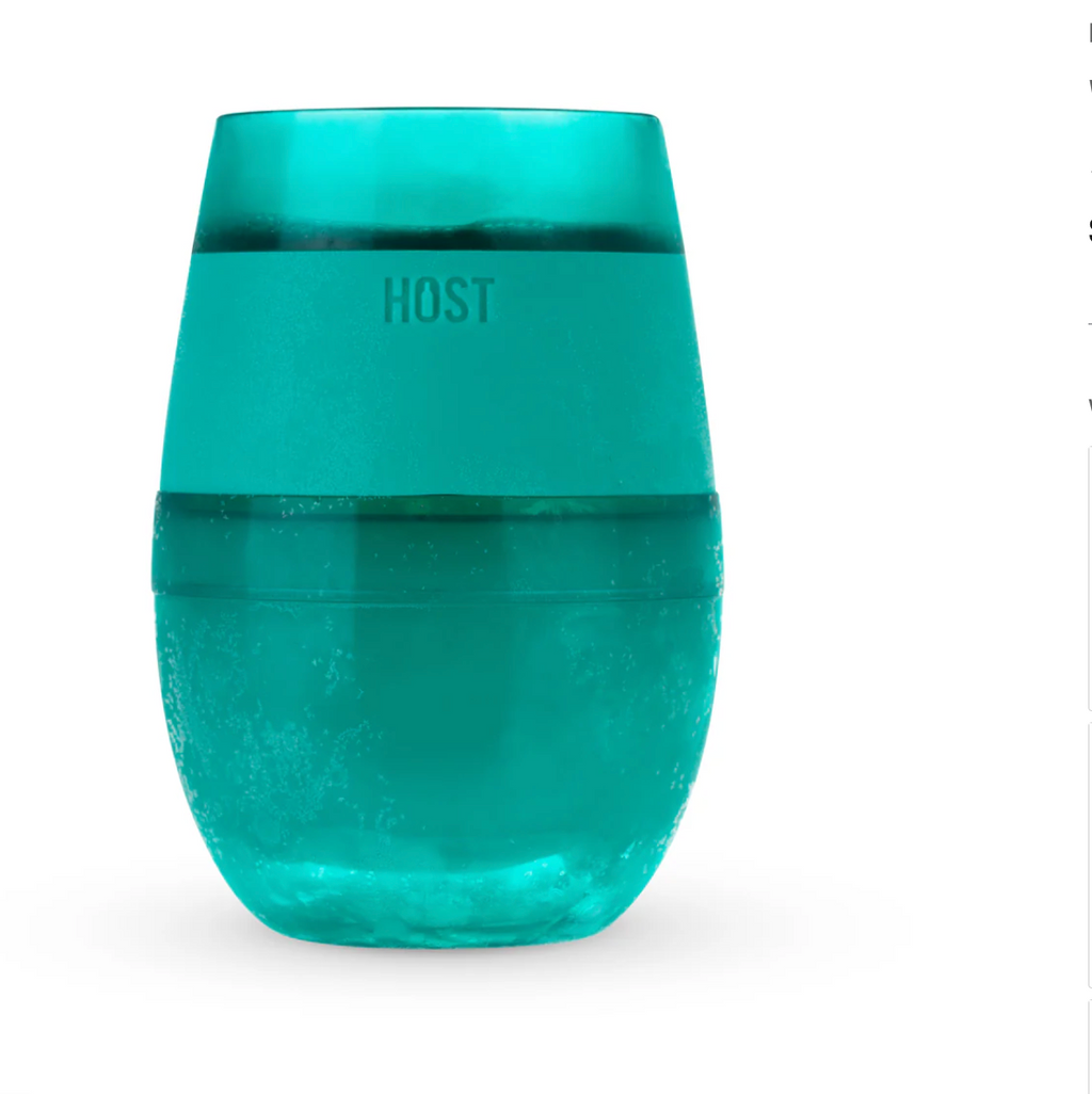 HOST Wine FREEZE™ in Translucent Green