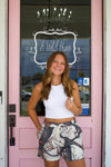 Camryn Camo Sweatshort