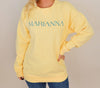 Marianna Butter Sweatshirt. FINAL SALE.