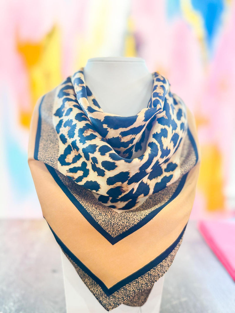Animal Printed Silky Bandana