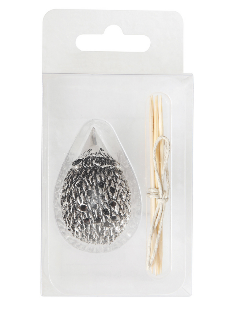 Pewter Hedgehog Toothpick Holder