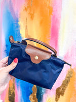 Navy Mini Crossbody Bag