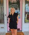 The Haley Romper, Black.