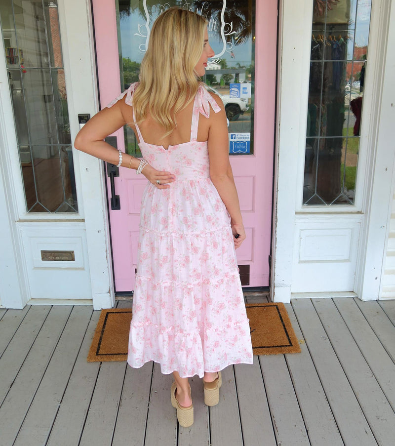 The Eloise Dress, Pink. FINAL SALE.