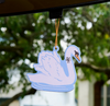 Swan Air Freshener - Blueberry Scent - Spring, Summer, Nature, Birds, Animals, Stocking Stuffer