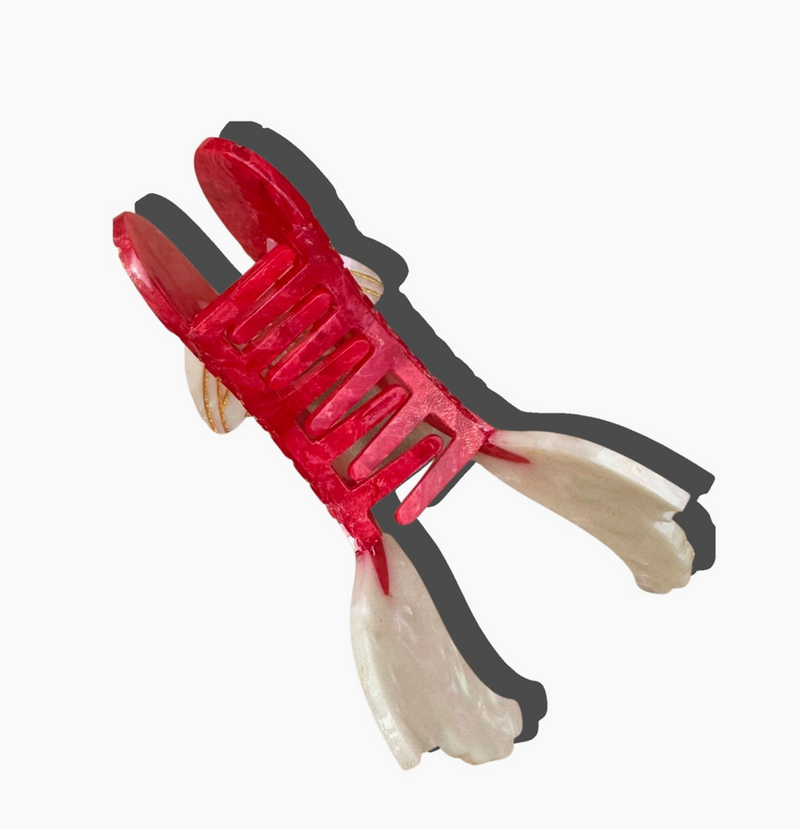 Hand-Painted Koi Fish Claw Hair Clip | Eco-Friendly