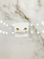 Pearl & Bean Shape Earrings
