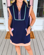 The Terri Dress, Navy.