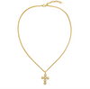 Embellished Cross Necklace