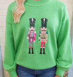 Green Nutcracker Sweater!