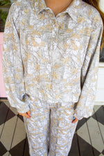 White Camo Lounge Pants