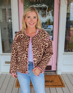 The Serena Leopard Jacket