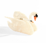 Swan Claw Hair Clip